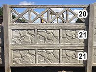 формы заборов